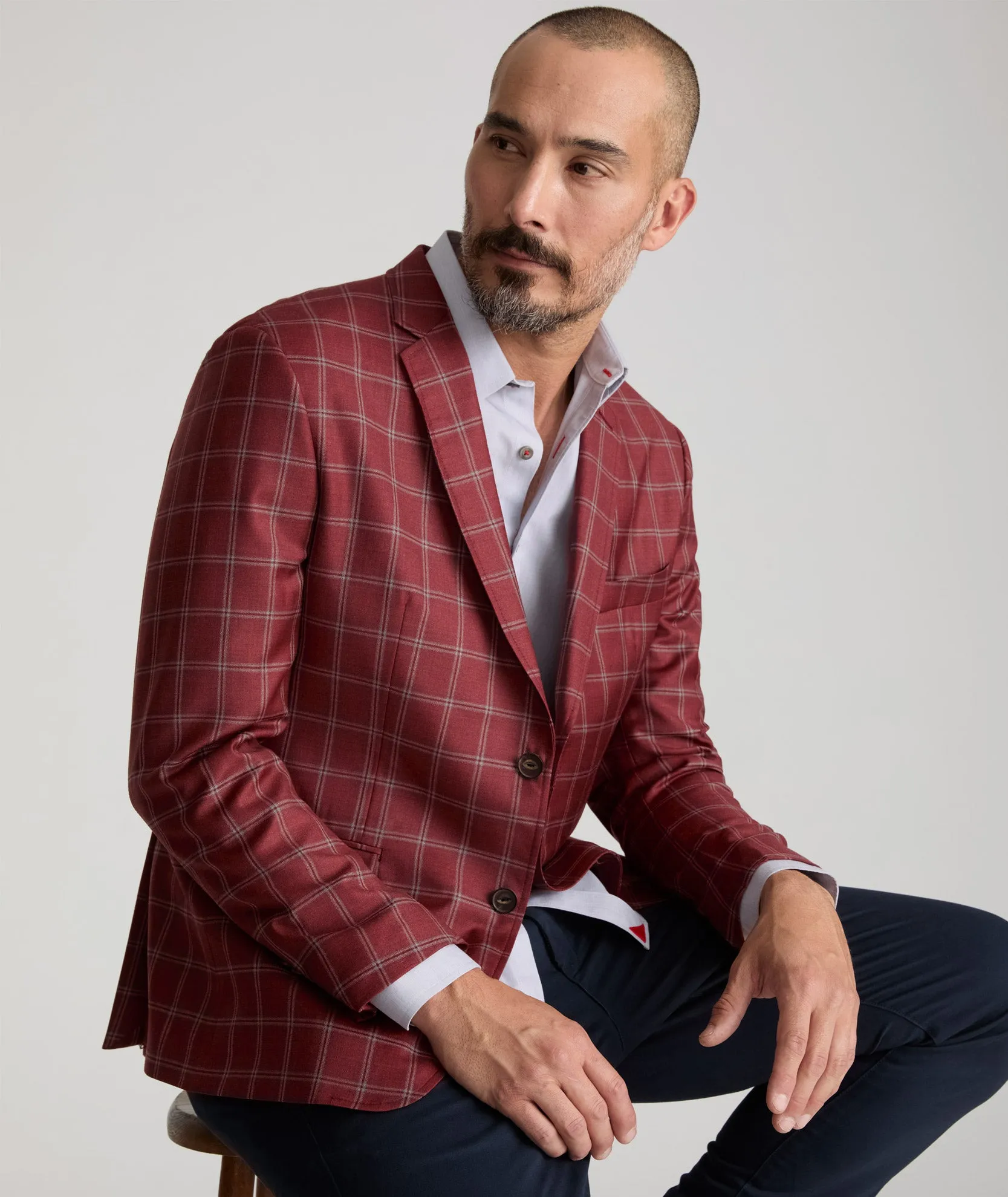 Italian Wool Cedric Bouchard Sport Coat