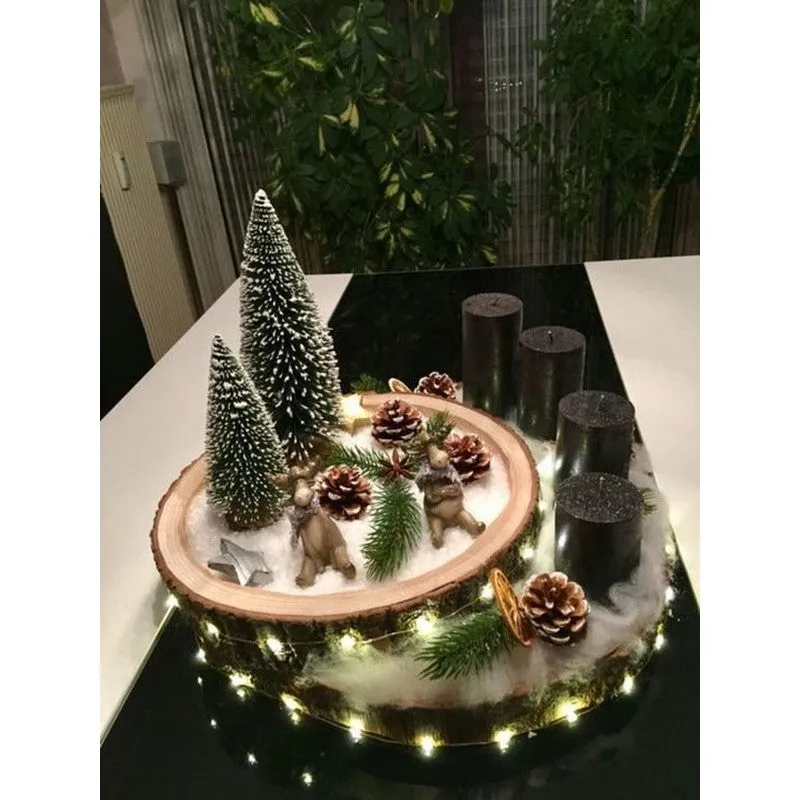 Jane Tabletop Christmas Tree With Frosting