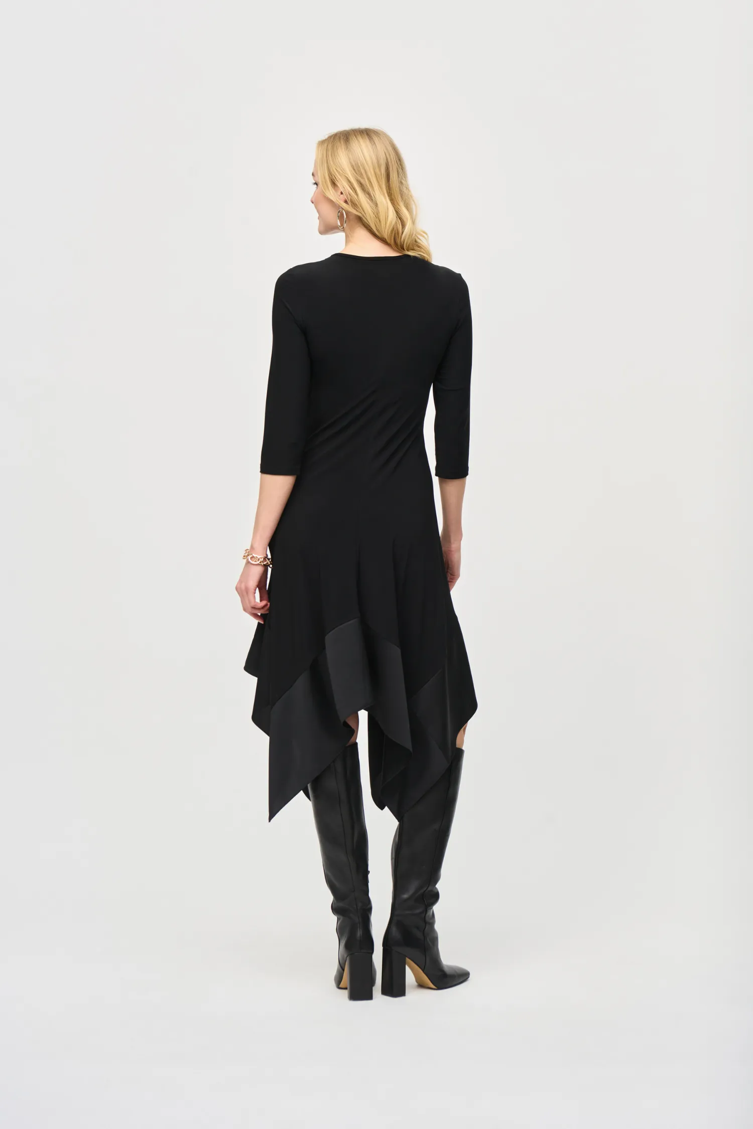 Joseph Ribkoff Silky Knit Handkerchief Dress - Style 243092