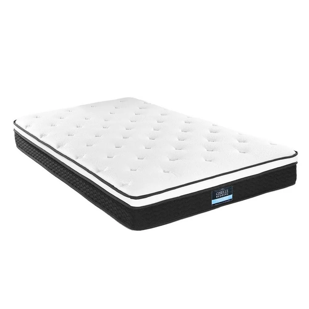 King Single Package | Coogee Bed Grey & Bonita Euro Top Mattress (Medium Firm)