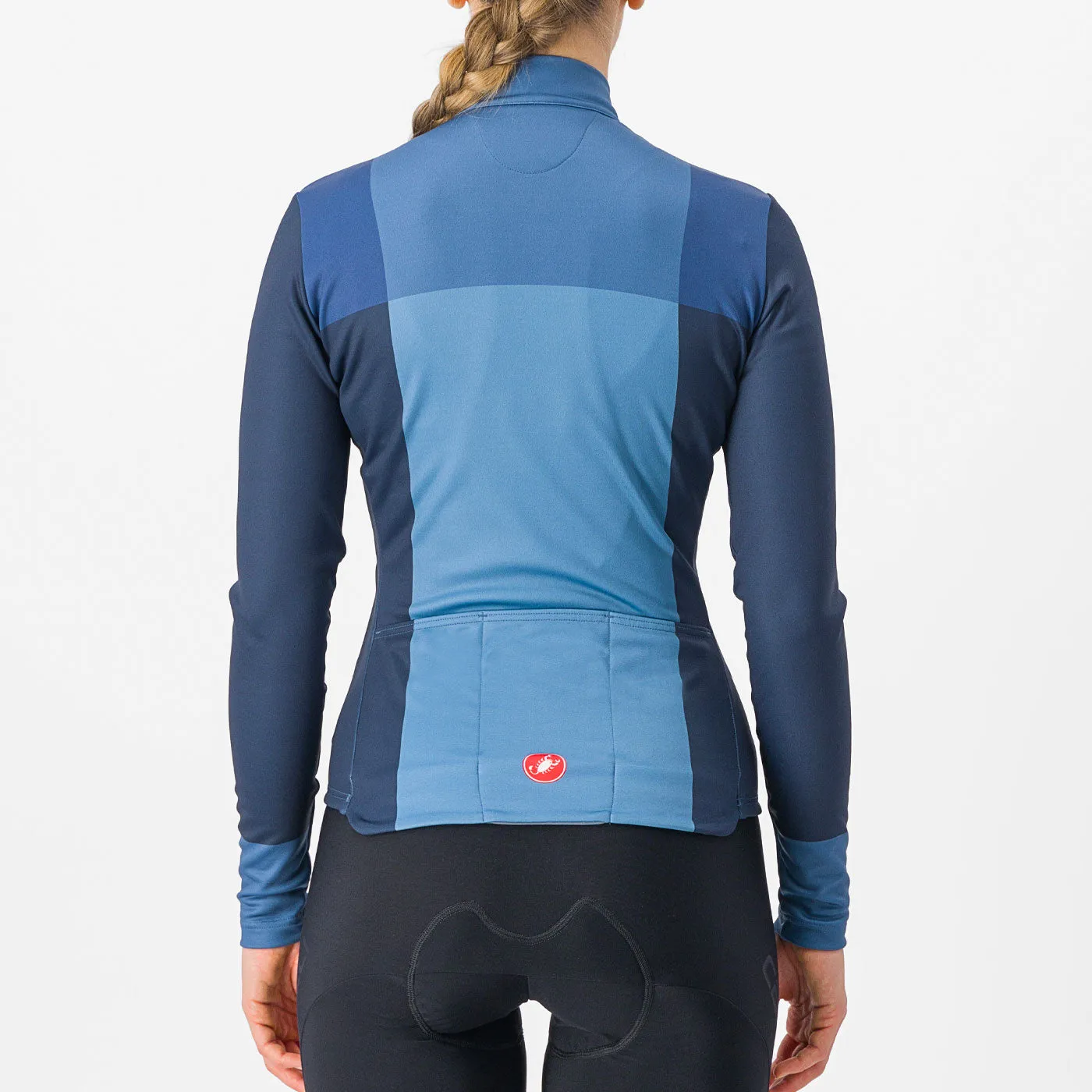 Maglia maniche lunghe donna Castelli Unlimited Thermal - Blu