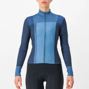 Maglia maniche lunghe donna Castelli Unlimited Thermal - Blu