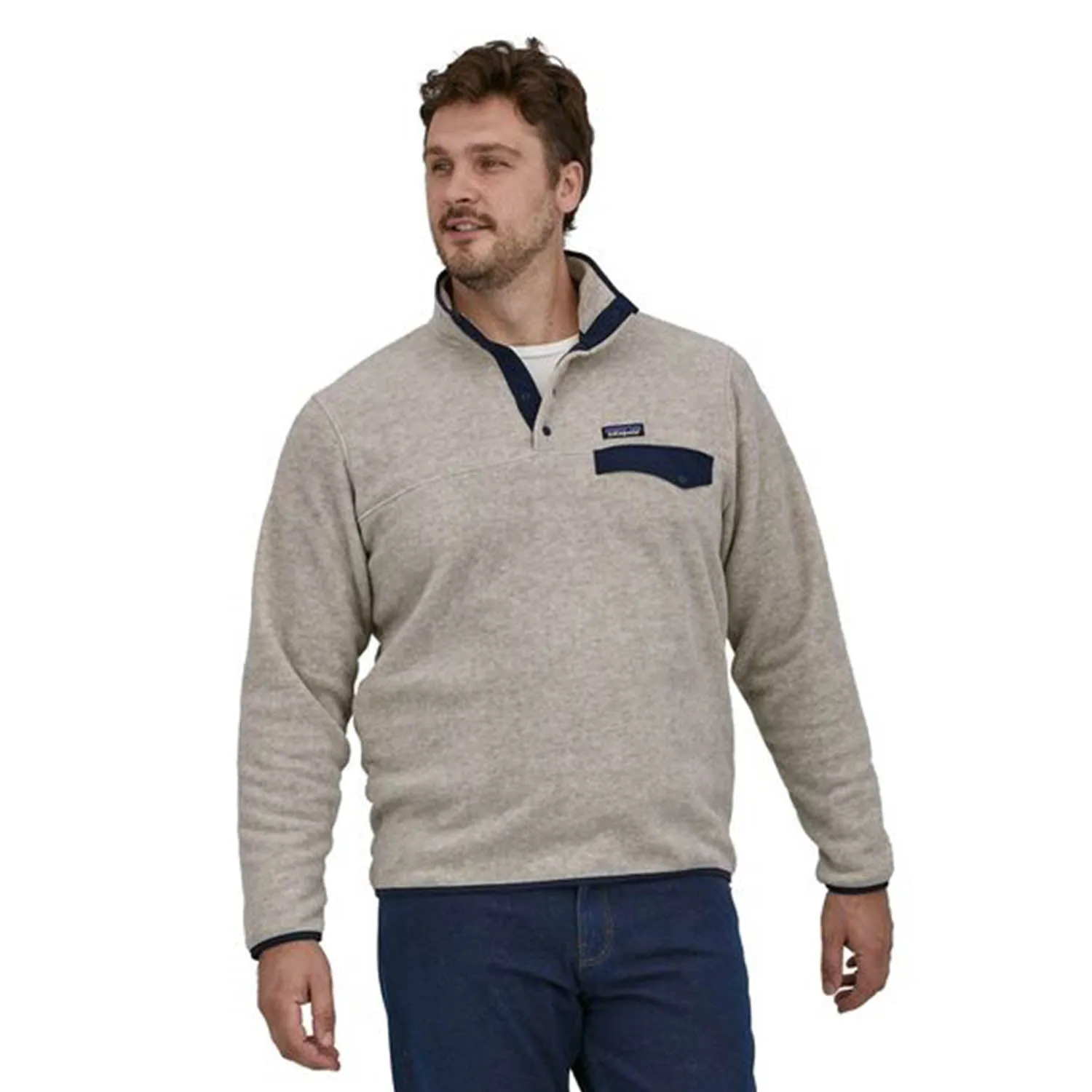 Mens LW Synch Snap-T Pullover