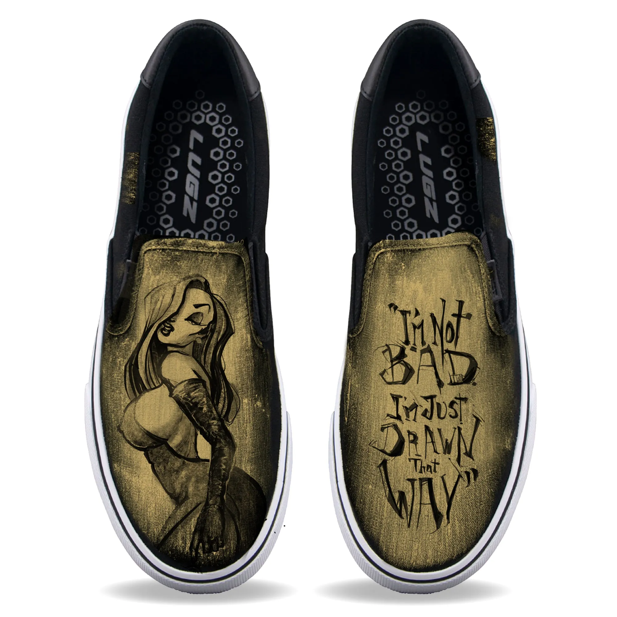 Mrs. Rabbit Unisex Slip-Ons