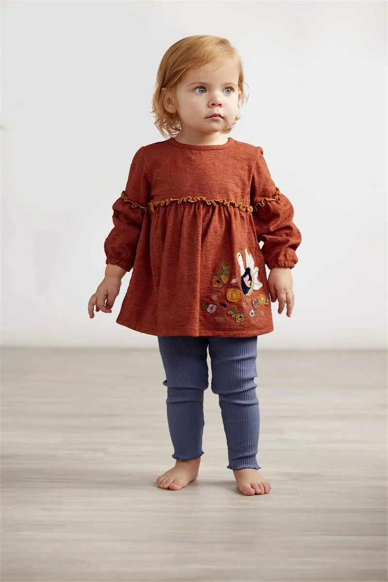 Mud Pie Turkey Tunic and Legging Set