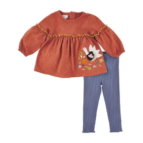 Mud Pie Turkey Tunic and Legging Set