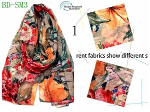 MYP042 Beach floral fashion printed scarf