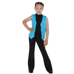 Open Vest Sequin Child