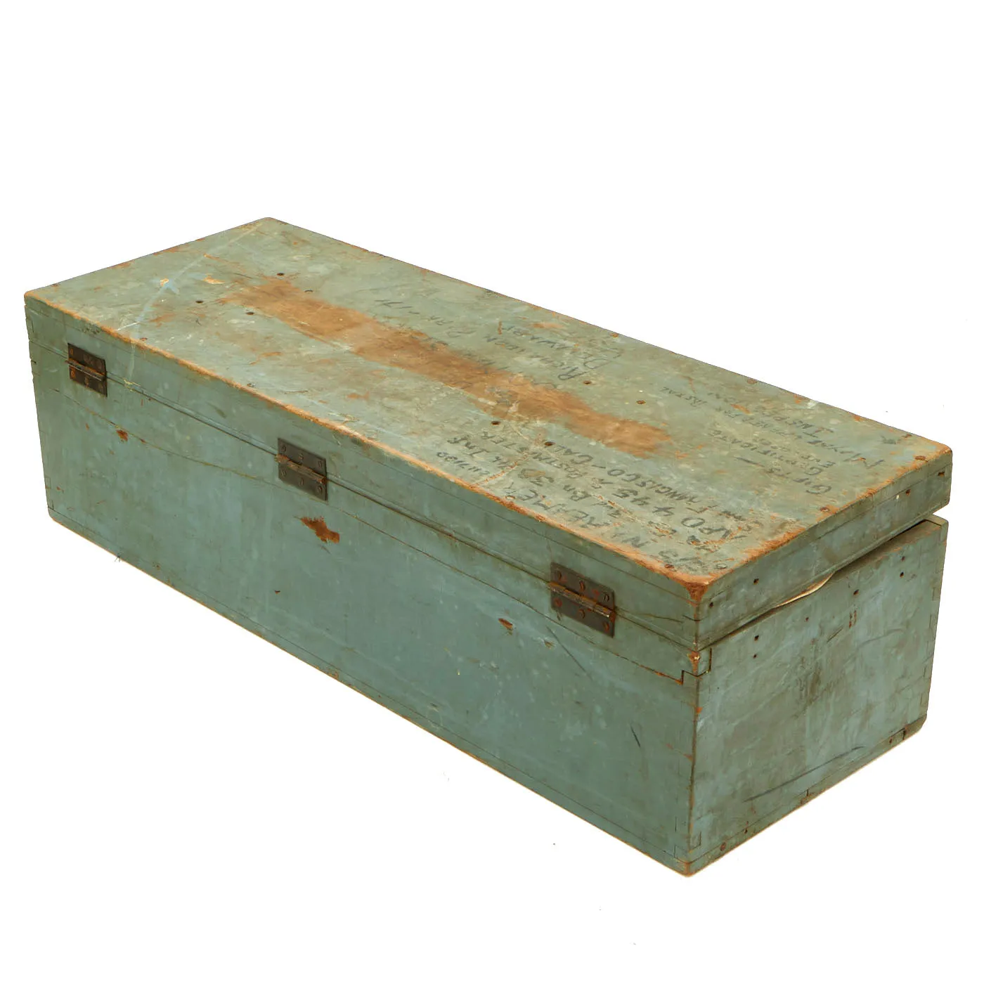 Original Japanese WWII Collection in Named USGI Wood Bring Home Crate - Uniforms, Boots, Flags, Bayonet & More