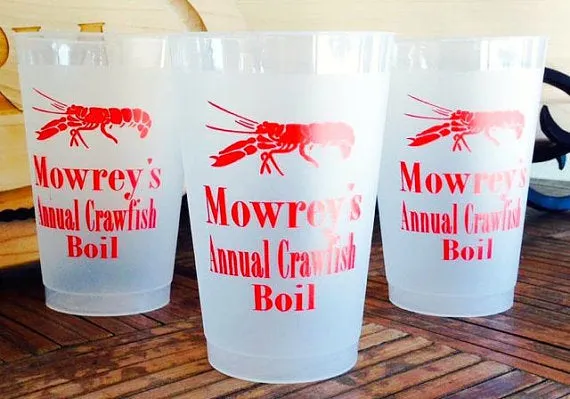 Personalized Printed Frost-Flex Party Cups