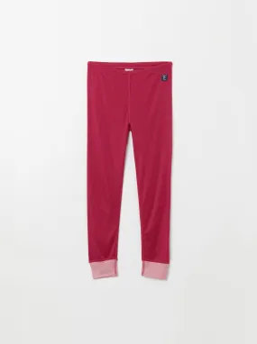 Polyester Kids Thermal Leggings