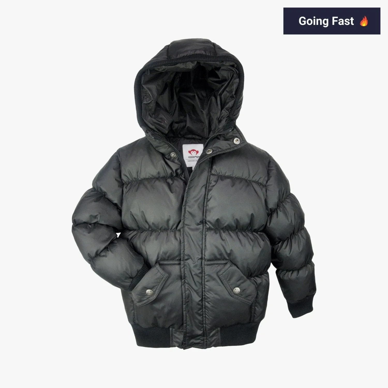 Puffy Coat | Black