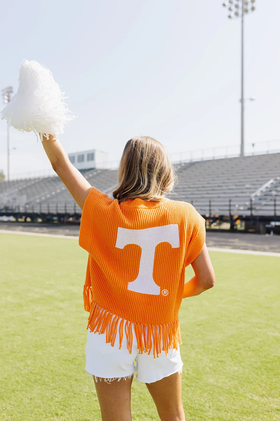 Queen Of Sparkles Sweater Vest - Go Vols