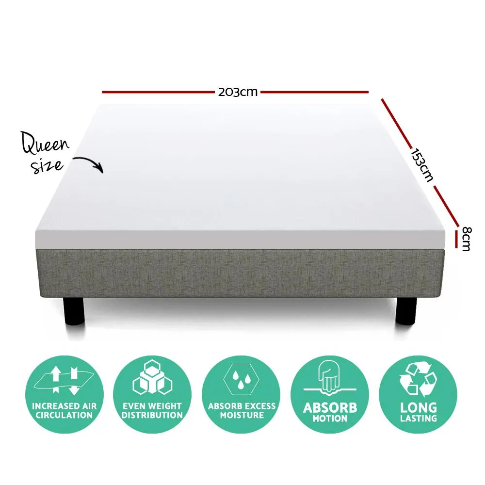 Queen Size Dual Layer Cool Gel Memory Foam