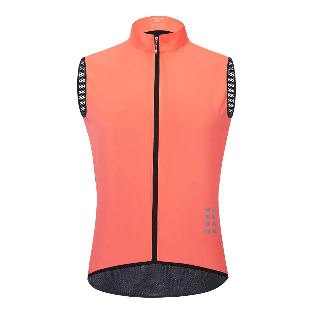 Quick Dry Cycling Vest Lightweight Ciclismo Mtb Bike Sleeveless Jersey Reflective Breathable Running Cycling Gilet