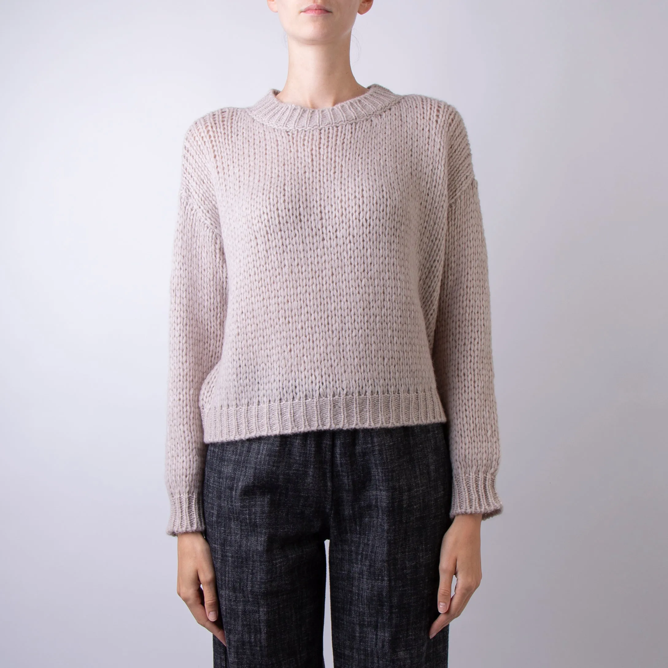 ROBERTO COLLINA SWEATER A47001 04 BEIGE