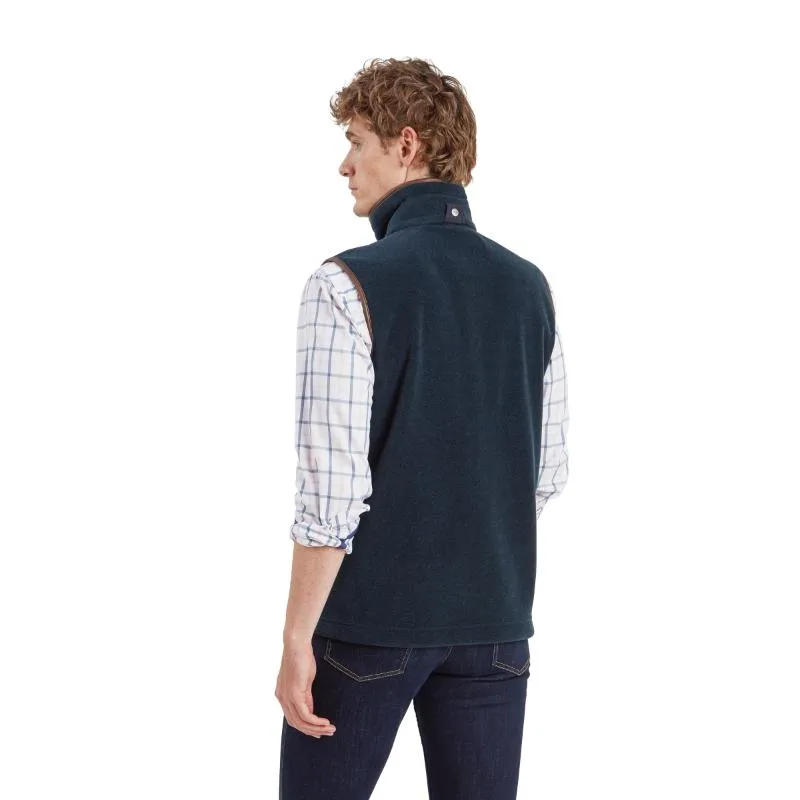 Schoffel Oakham Fleece Gilet - Petrol Blue