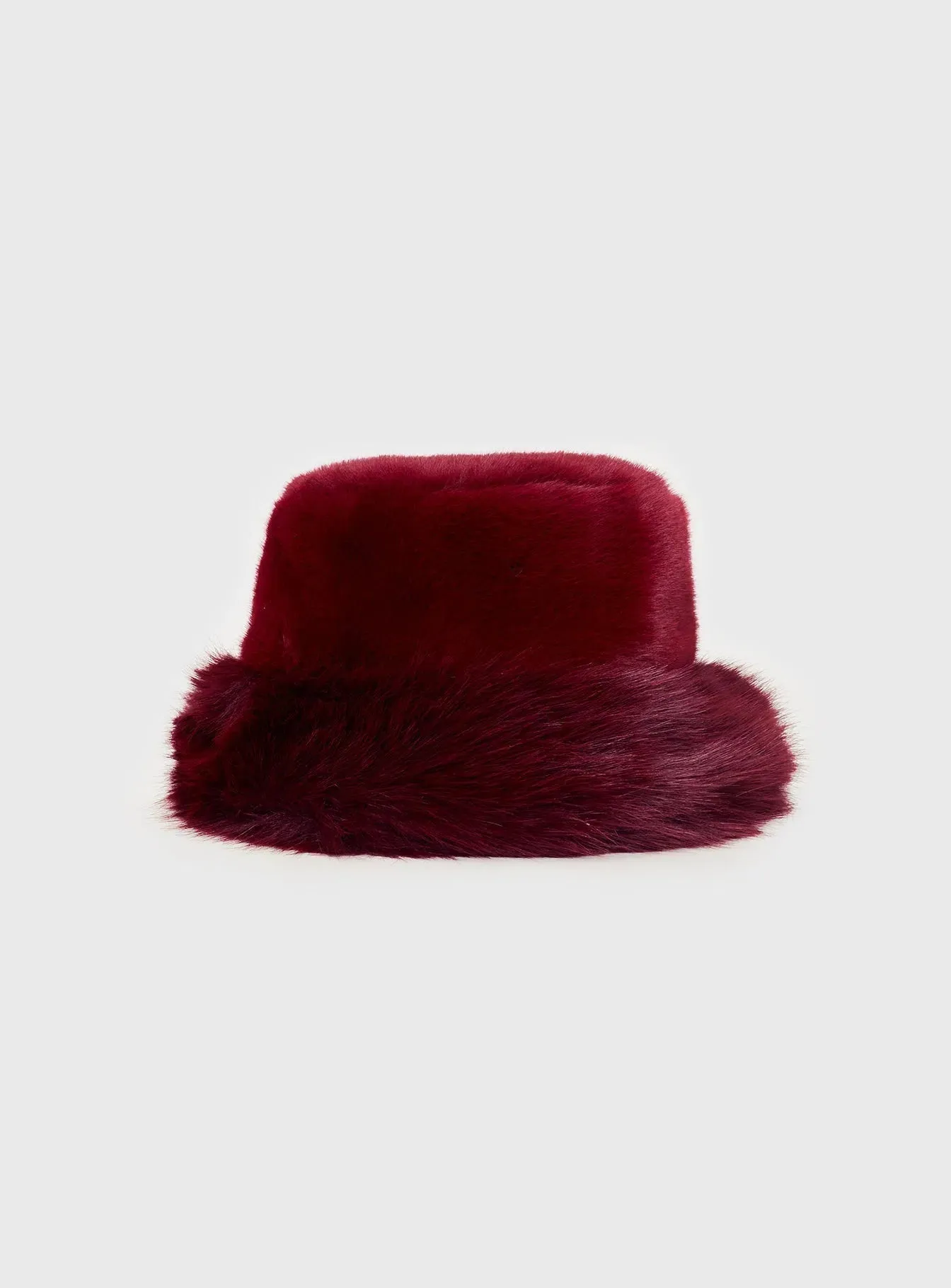 Selisara – Red plush – Bucket hat