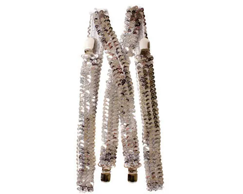 Sequined Suspenders - Various Colors