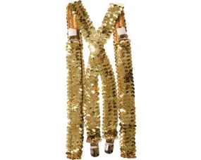 Sequined Suspenders - Various Colors