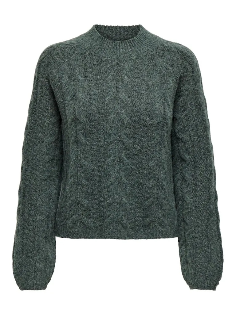 Silja Cable Knit Pullover - North Atlantic