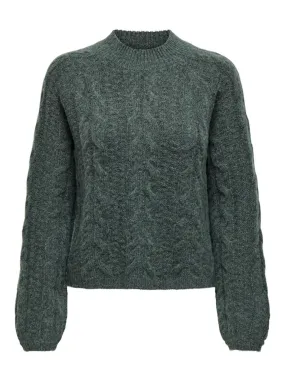 Silja Cable Knit Pullover - North Atlantic