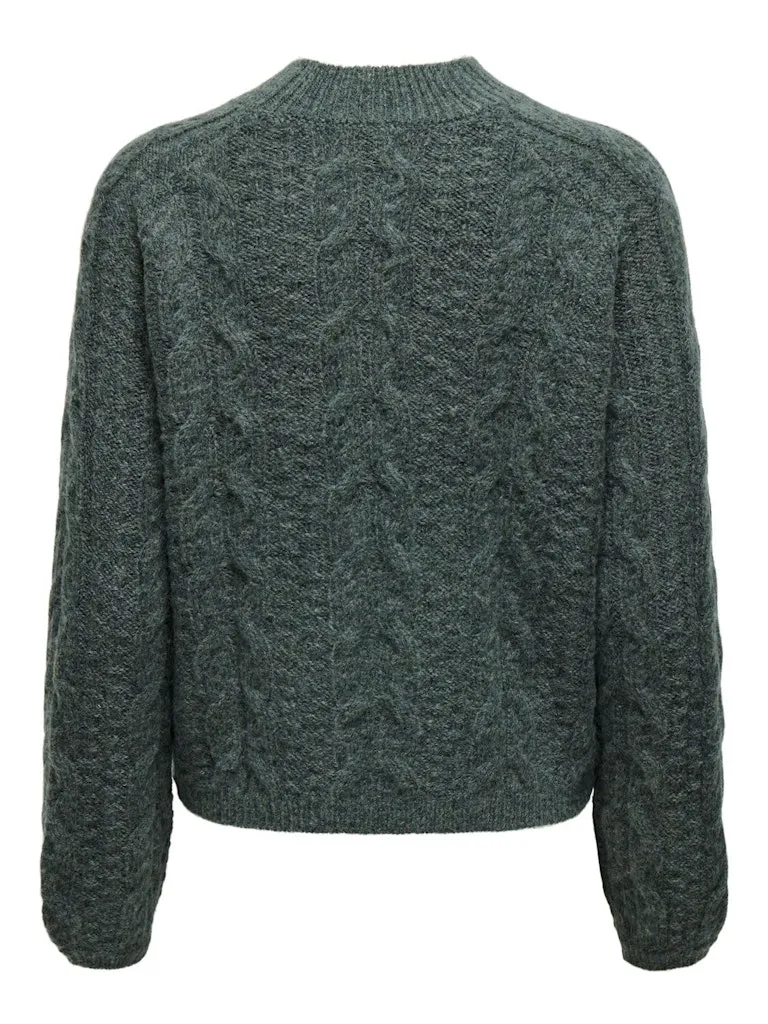 Silja Cable Knit Pullover - North Atlantic