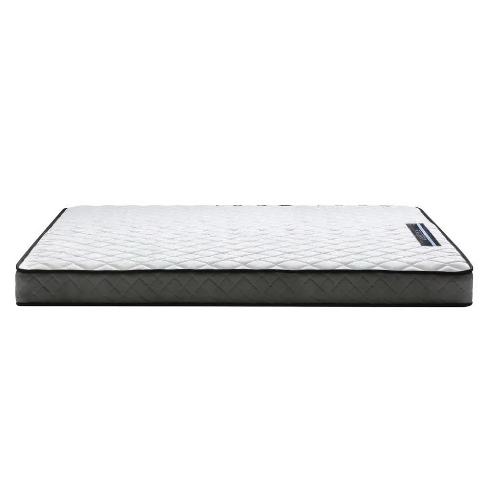 Single Package | Amor Bed Gold & Alzbeta Bonnell Spring Mattress (Medium Firm)