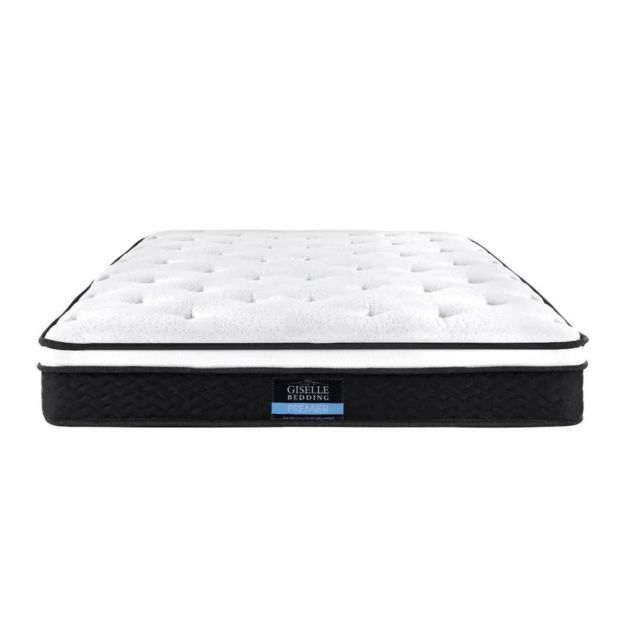 Single Package | Wategos Metal Bed & Bonita Pillow Top Mattress (Medium Firm)