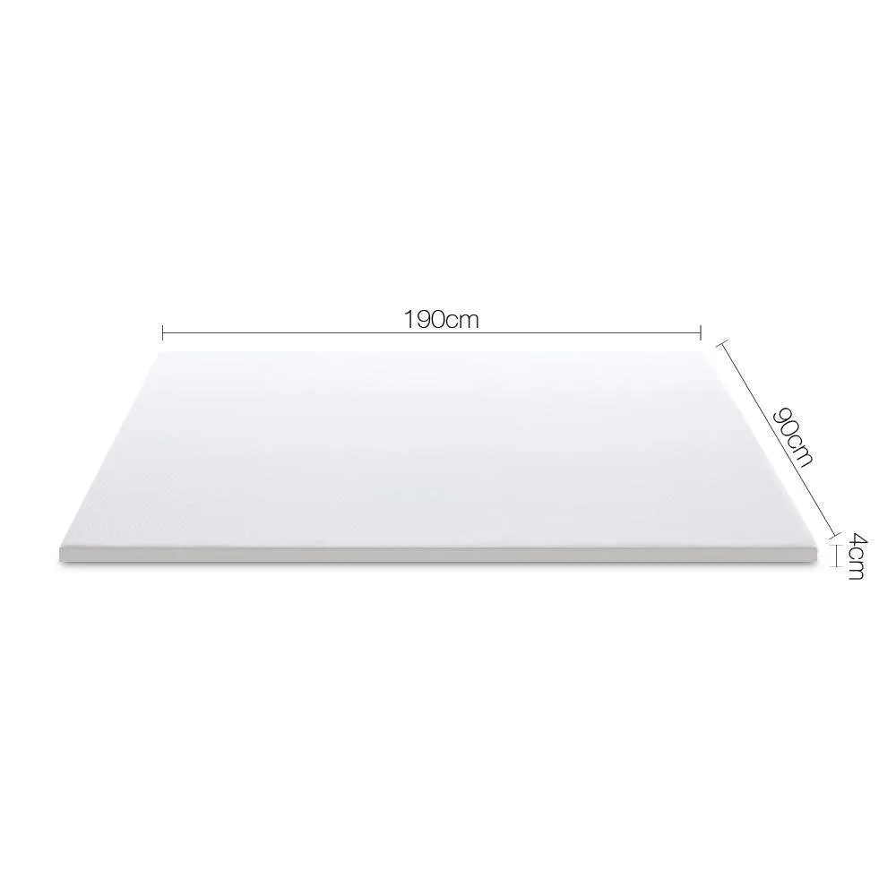 Single Size | Dual Layer Cool Gel Memory Foam Topper