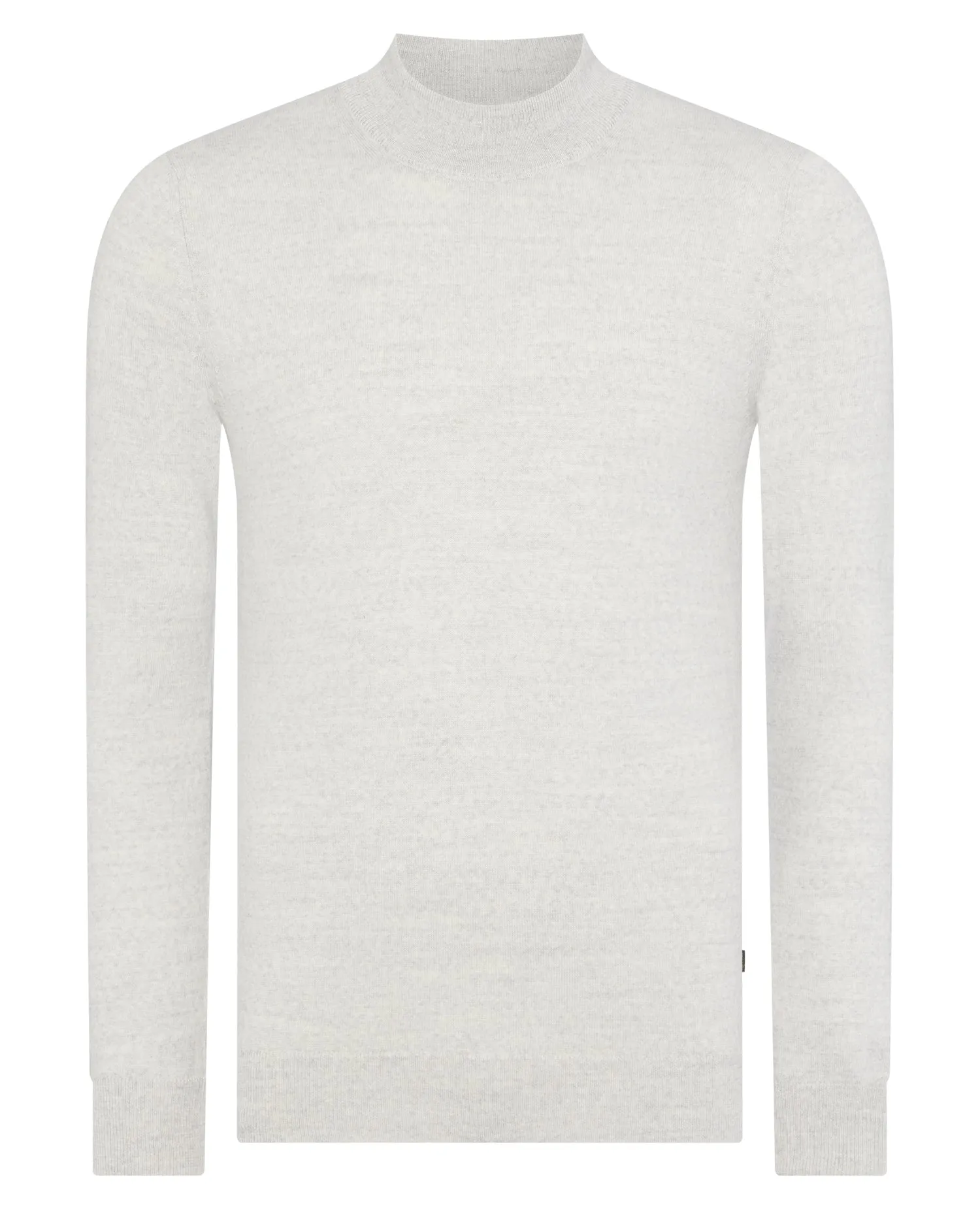 Slim Fit Merino Wool-Blend Turtle Neck