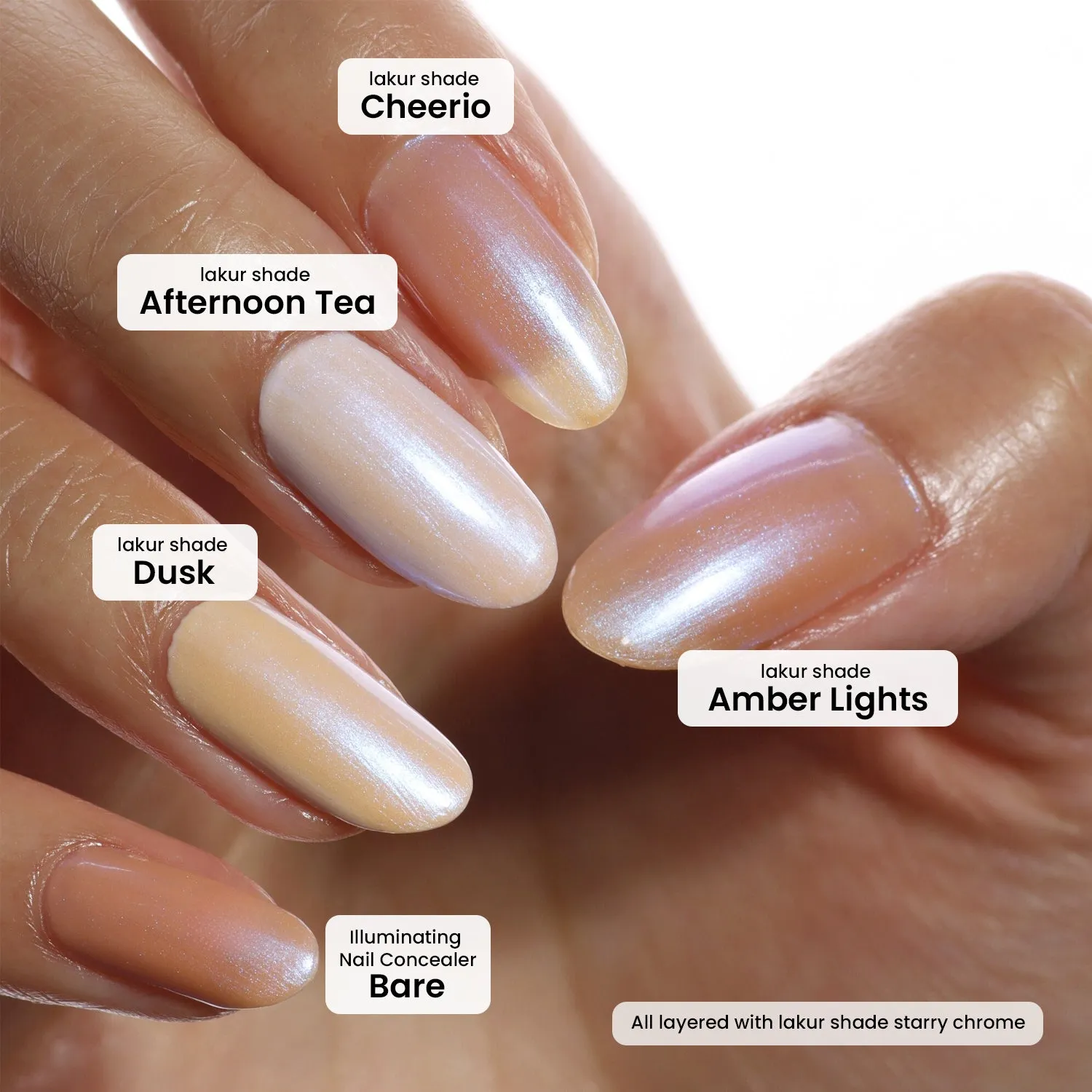 Starry Chrome Nail Color | Gel-Like Nail Polish - Clean Beauty