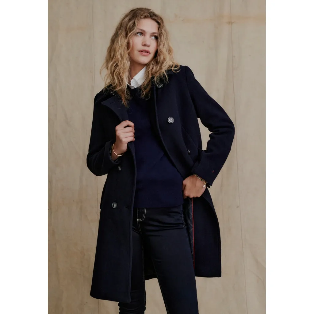 Sylva Coat - Dark Navy