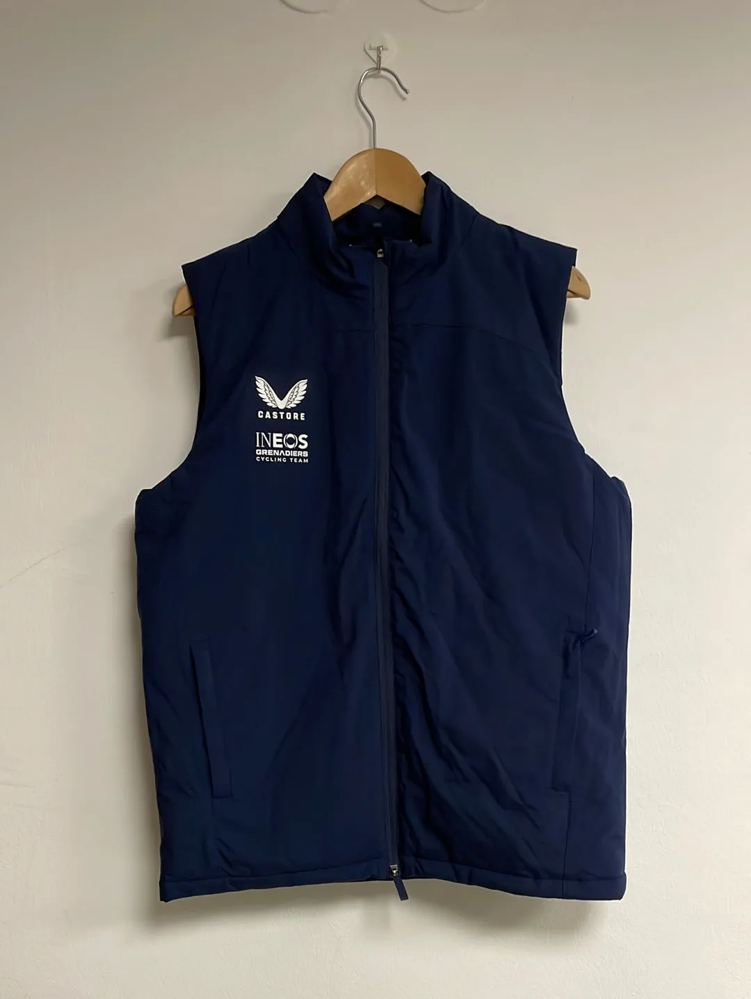 Team Ineos Grenadier Casual | Castore Blue Navy Thermal Gilet