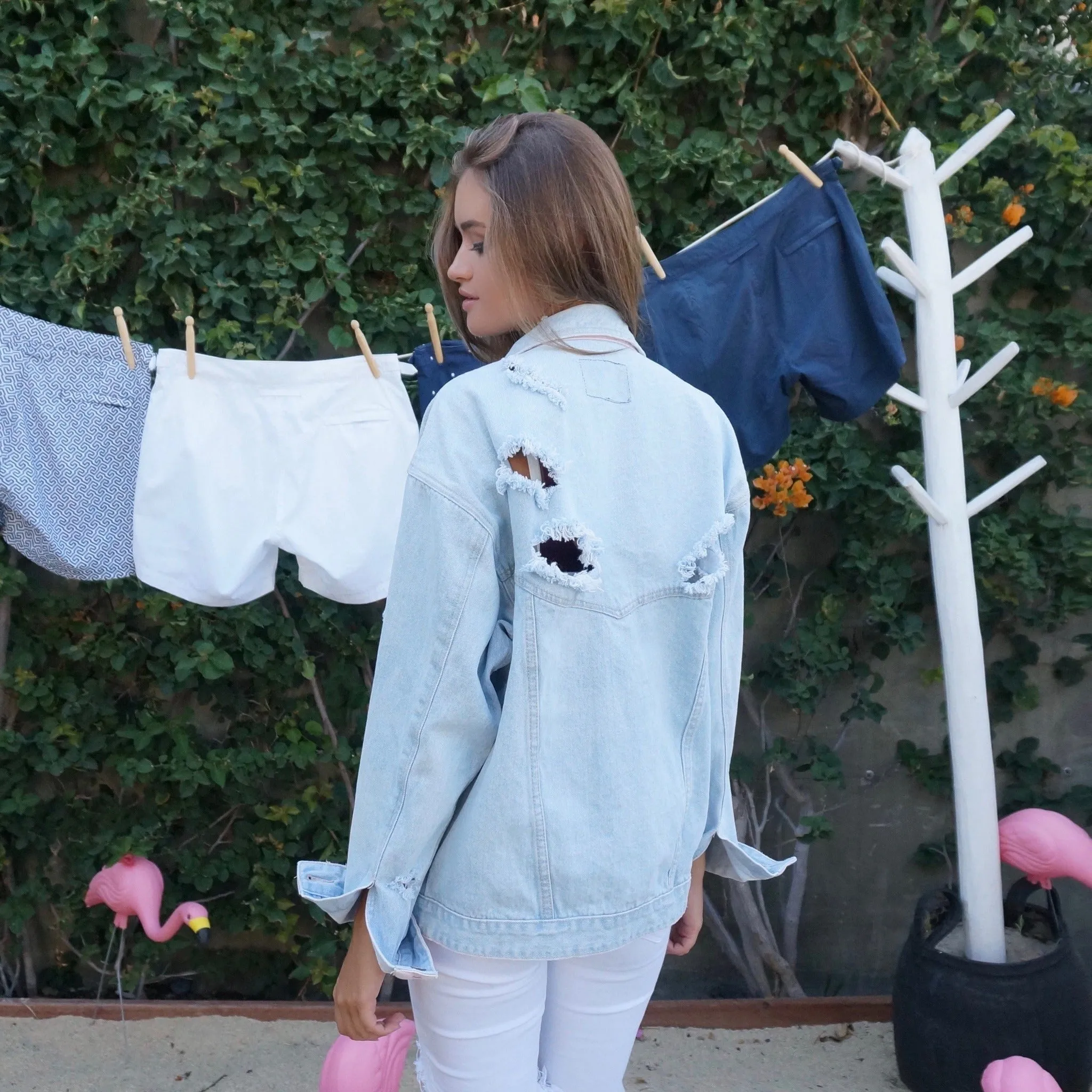 The Flamingo Denim Jacket