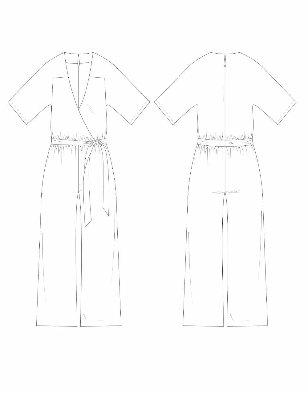 The Jumpset, Jumpsuit & Dress Sewing Pattern, The Avid Seamstress