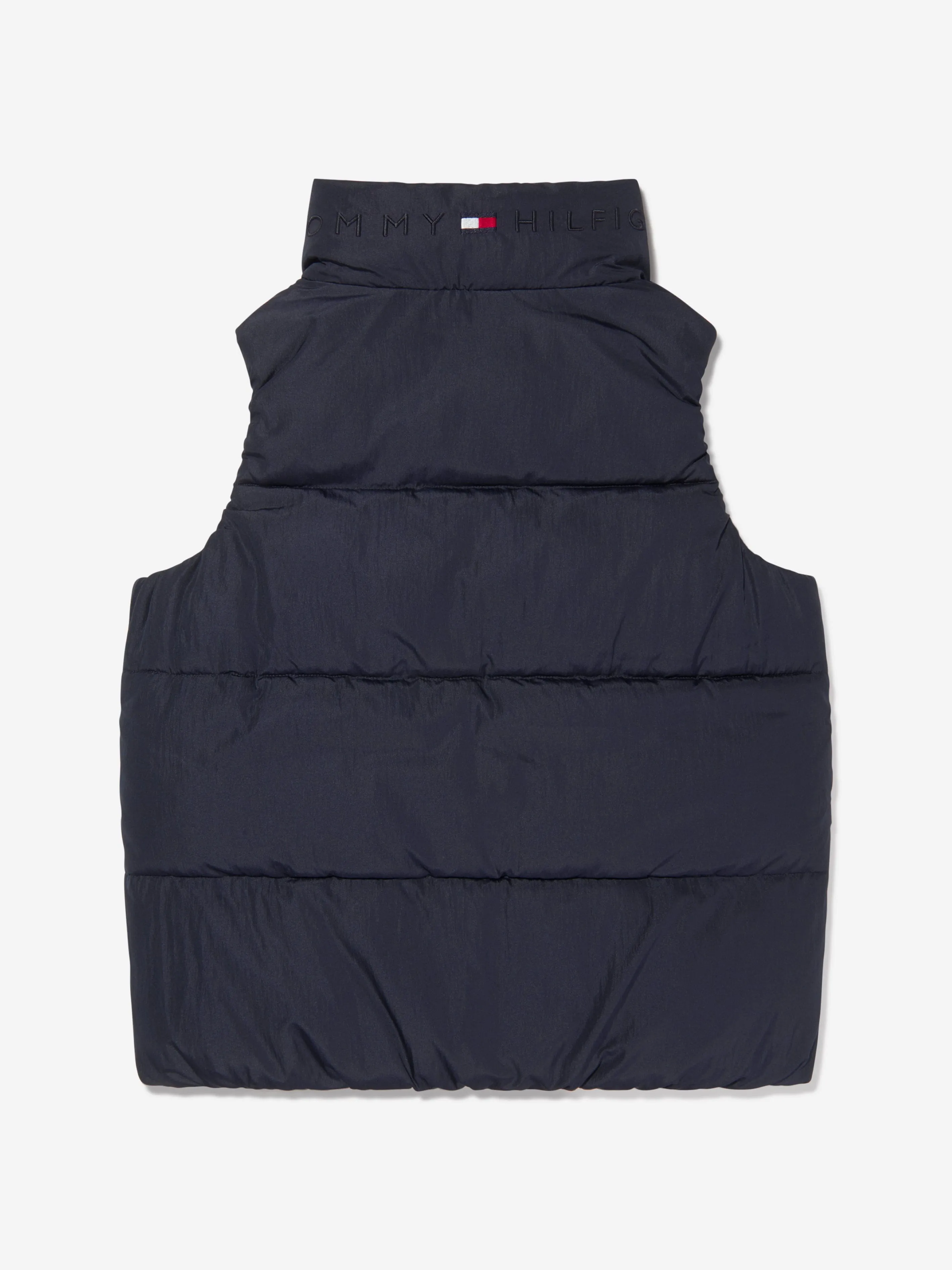 Tommy Hilfiger Girls Branded Puffer Gilet