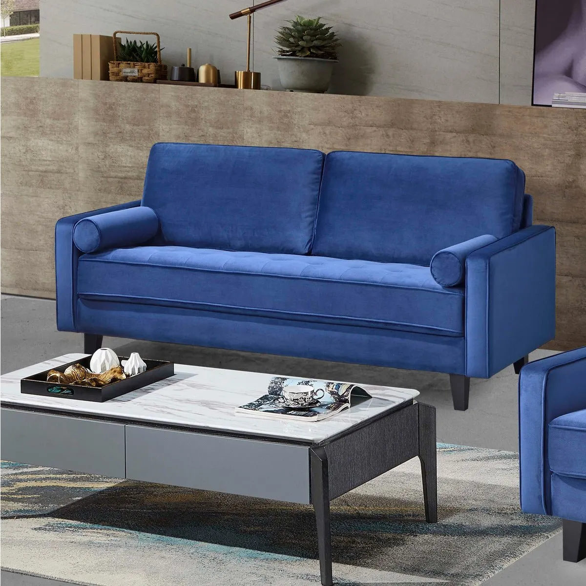 Toulouse Blue Collection Sofa