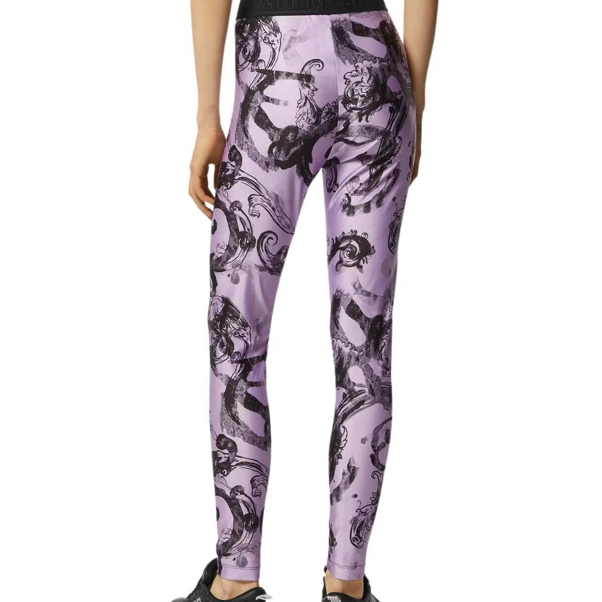 Versace Jeans Couture Watercolour Couture Violet Leggings