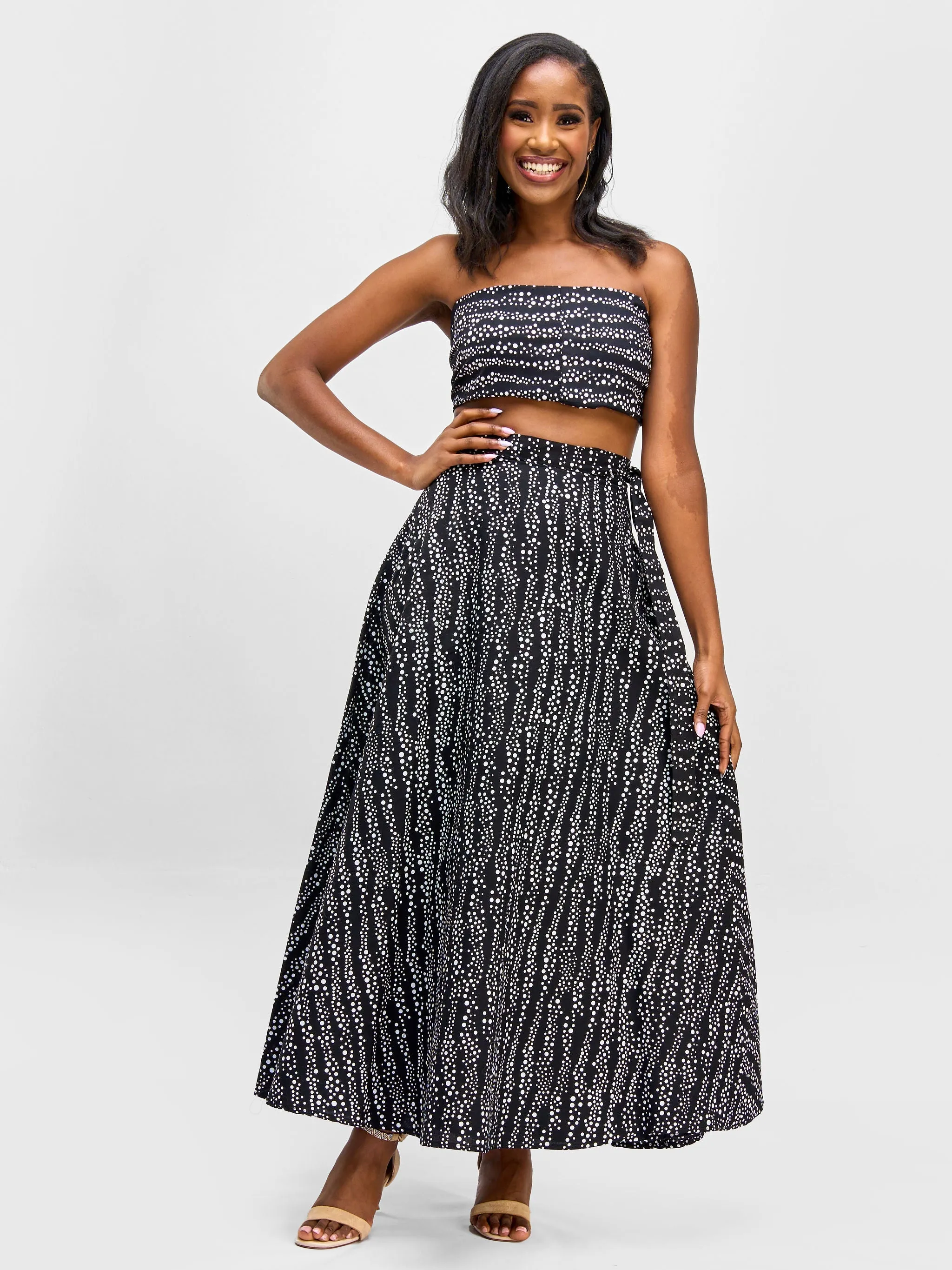 Vivo Long Wrap Skirt - Mvua