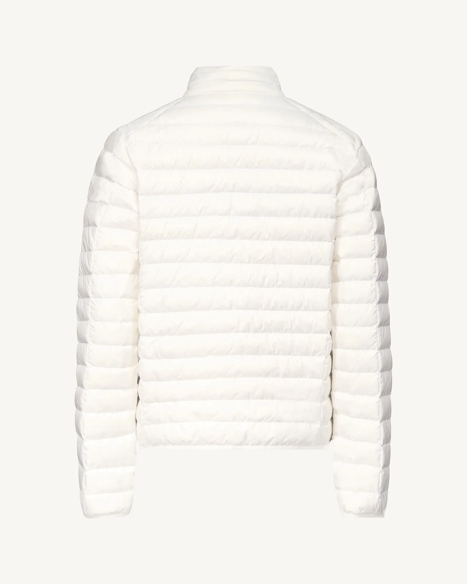 White Mat lightweight puffer jacket