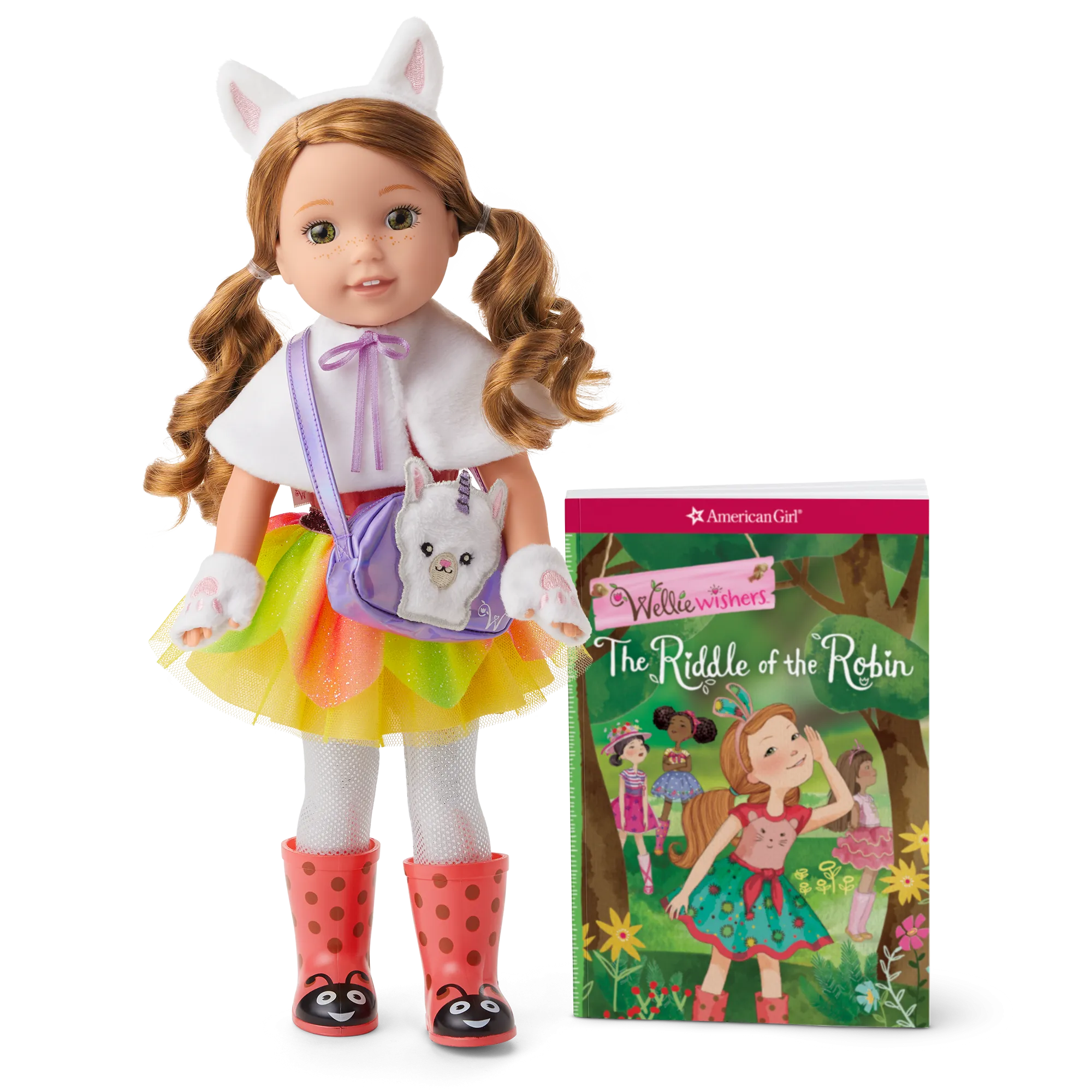 Willa™ Doll, Book & Magical Llamacorn Accessories