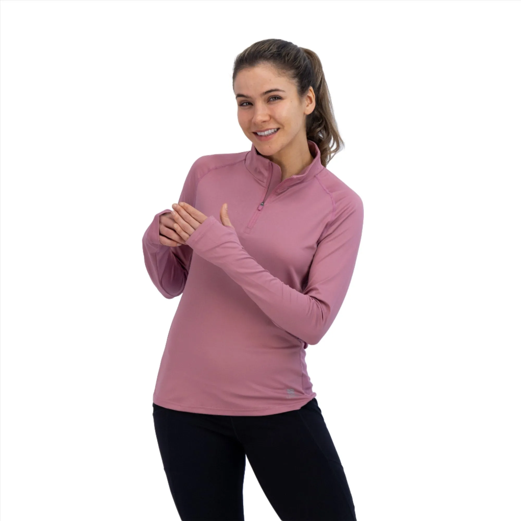 Women's Cooling 1/4 Zip LS Shirt