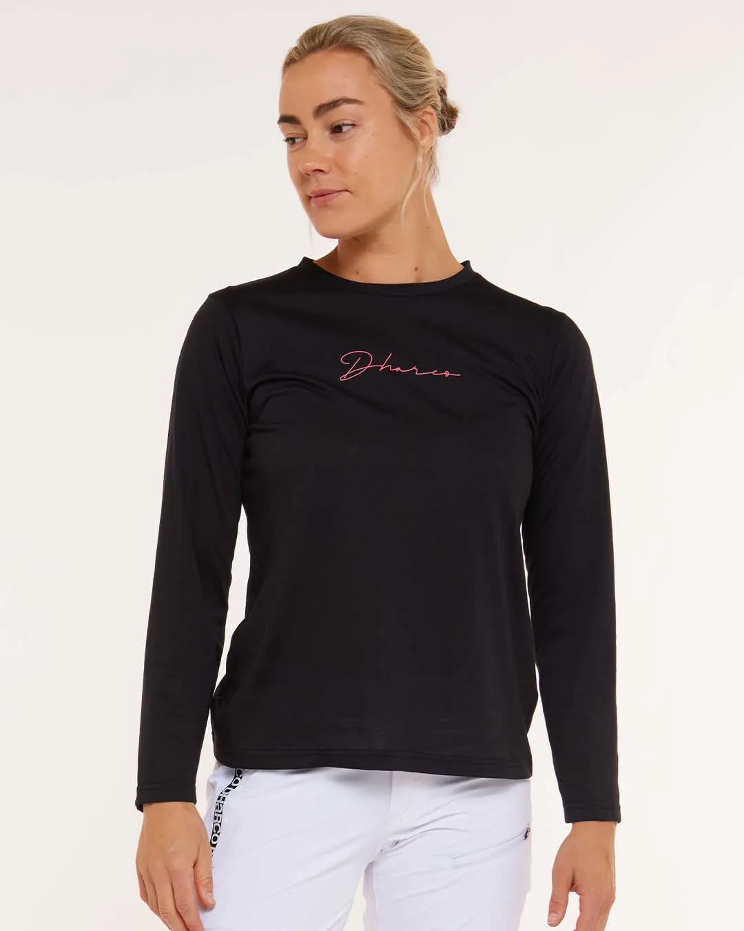 Womens Long Sleeve Tech Tee | Stealth